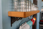 Coffee Mug Shelf for Glasses and Coffee Cups