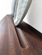 Plate Display Shelf in Mahogany