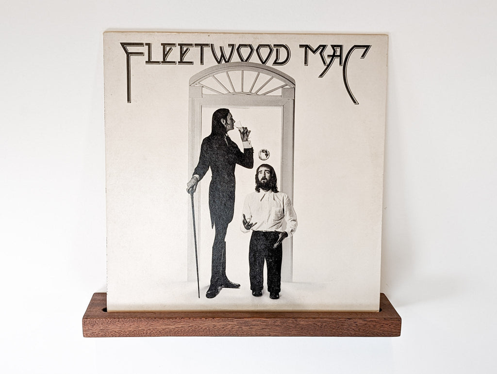 Vinyl Record Floating Shelf in Oak