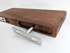 Vinyl Record Floating Shelf in Mahogany