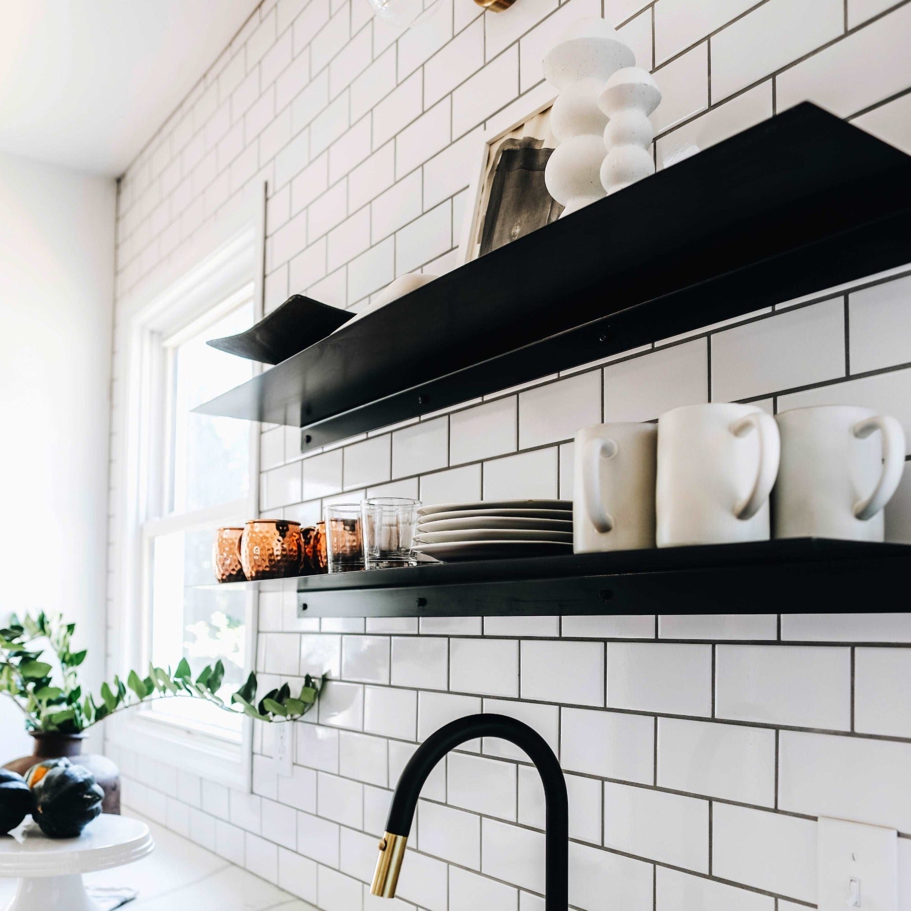 Powder Coated Steel Shelf